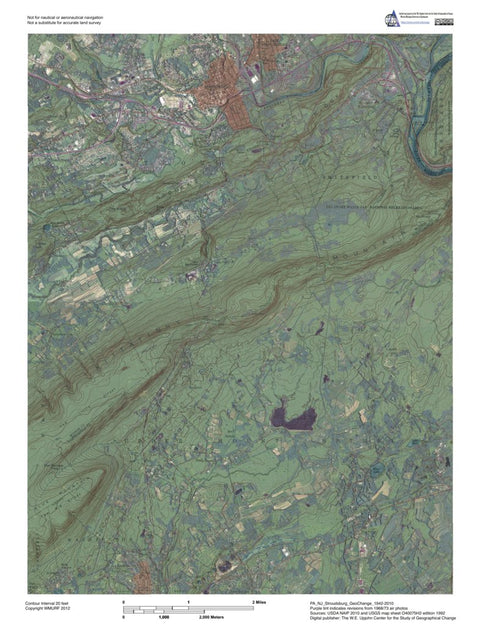 PA-NJ-Stroudsburg: GeoChange 1942-2010 Preview 1
