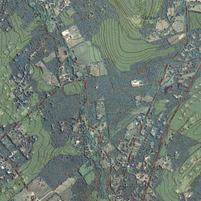 PA-Saylorsburg: GeoChange 1951-2010 Preview 3