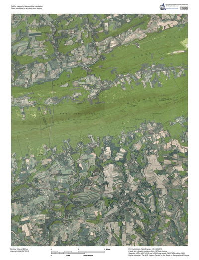 PA-Kunkletown: GeoChange 1951-52-2010 Preview 1
