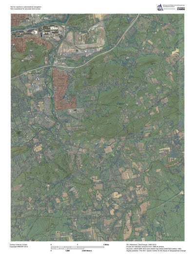 PA-Hellertown: GeoChange 1962-2010 Preview 1