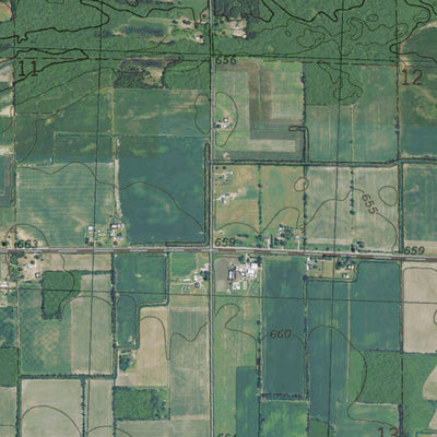 MI-Chesaning West: GeoChange 1974-2012 Preview 2
