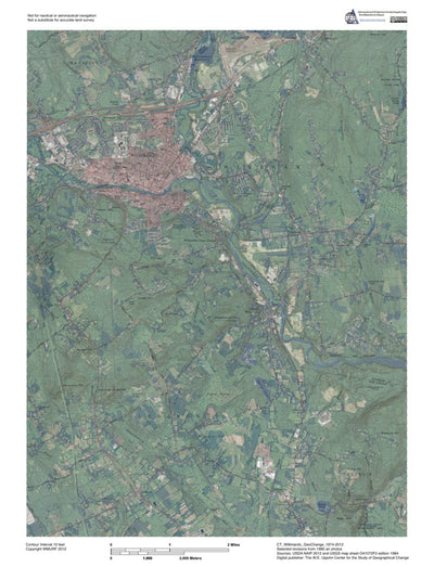 CT-Willimantic: GeoChange 1974-2012 Preview 1