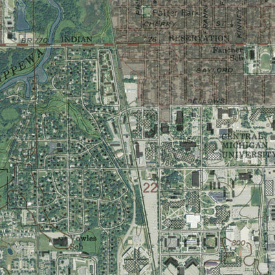 MI-Mount Pleasant: GeoChange 1972-2012 Preview 3
