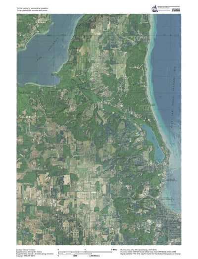MI-Traverse City SW: GeoChange 1977-2012 Preview 1