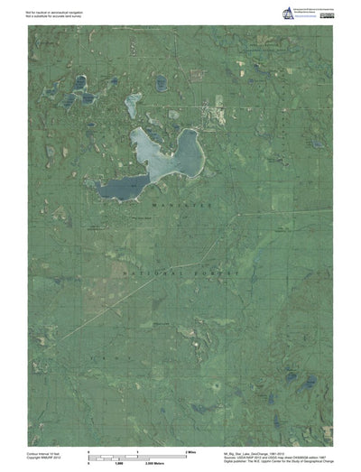 MI-Big Star Lake: GeoChange 1981-2012 Preview 1