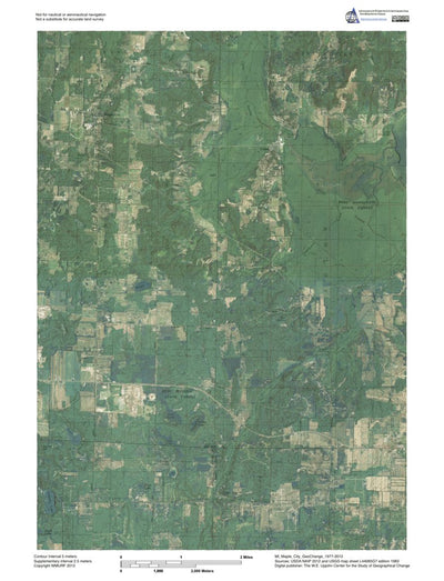 MI-Maple City: GeoChange 1977-2012 Preview 1