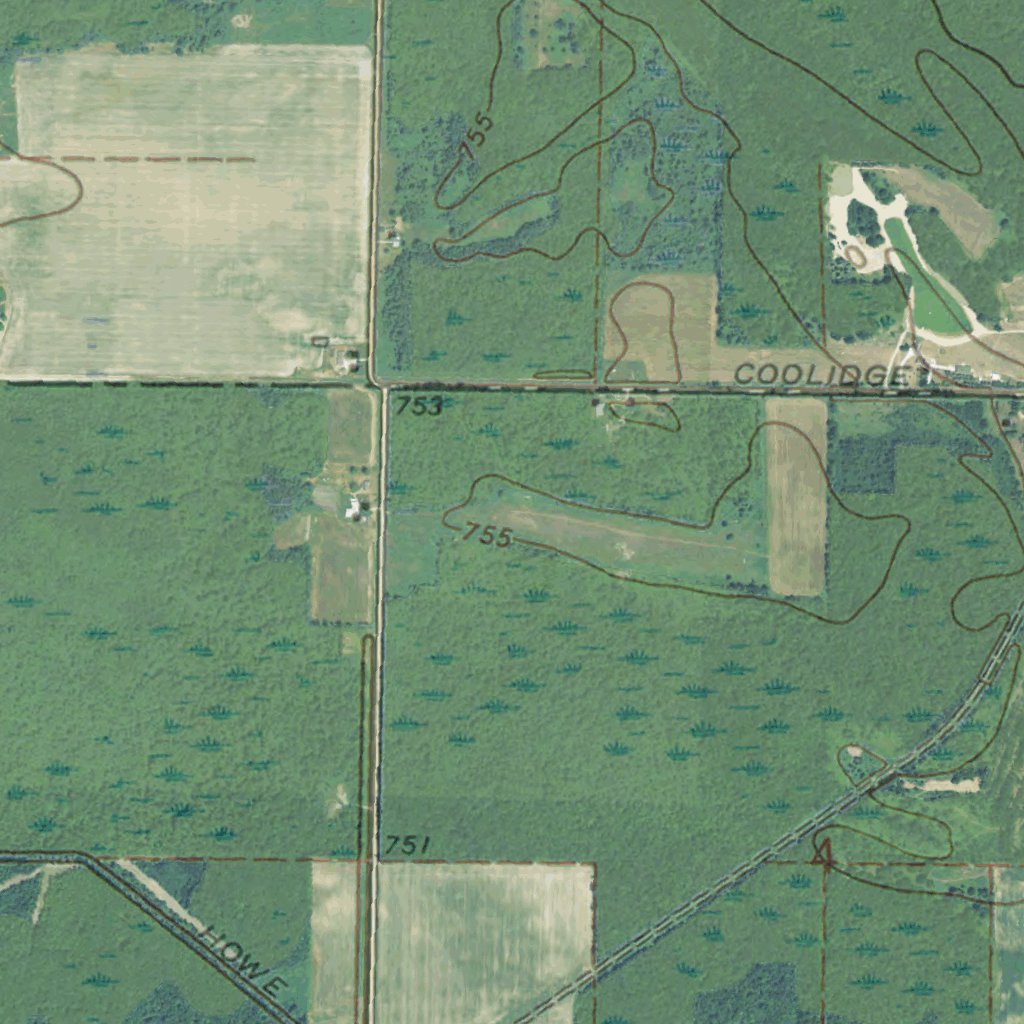 MI-Coleman: GeoChange 1968-2012 Map by Western Michigan University ...