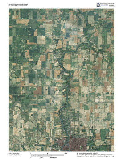 MI-Owosso North: GeoChange 1974-2012 Preview 1