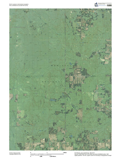 MI-Whipple Lake: GeoChange 1981-2012 Preview 1