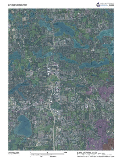 MI-Walled Lake: GeoChange 1967-2012 Preview 1
