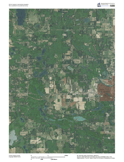 MI-Greenville West: GeoChange 1969-2012 Preview 1