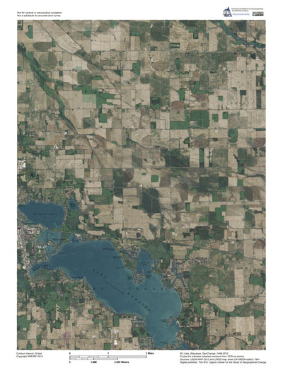 IN-Lake Wawasee: GeoChange 1948-2012 Preview 1
