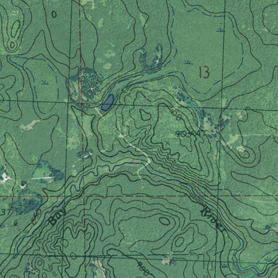 MI-Cranberry Lake: GeoChange 1983-2012 Preview 3