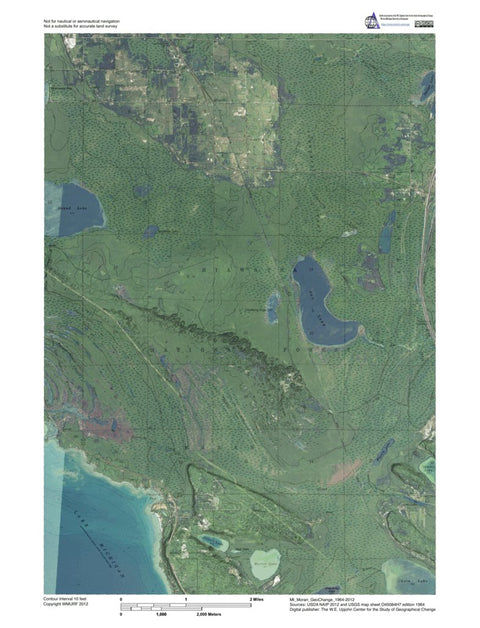 MI-Moran: GeoChange 1964-2012 Preview 1