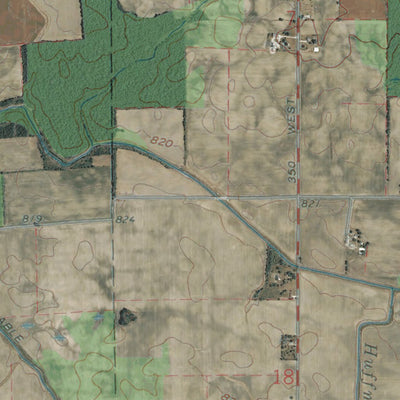 IN-South Whitley East: GeoChange 1960-2012 Preview 2