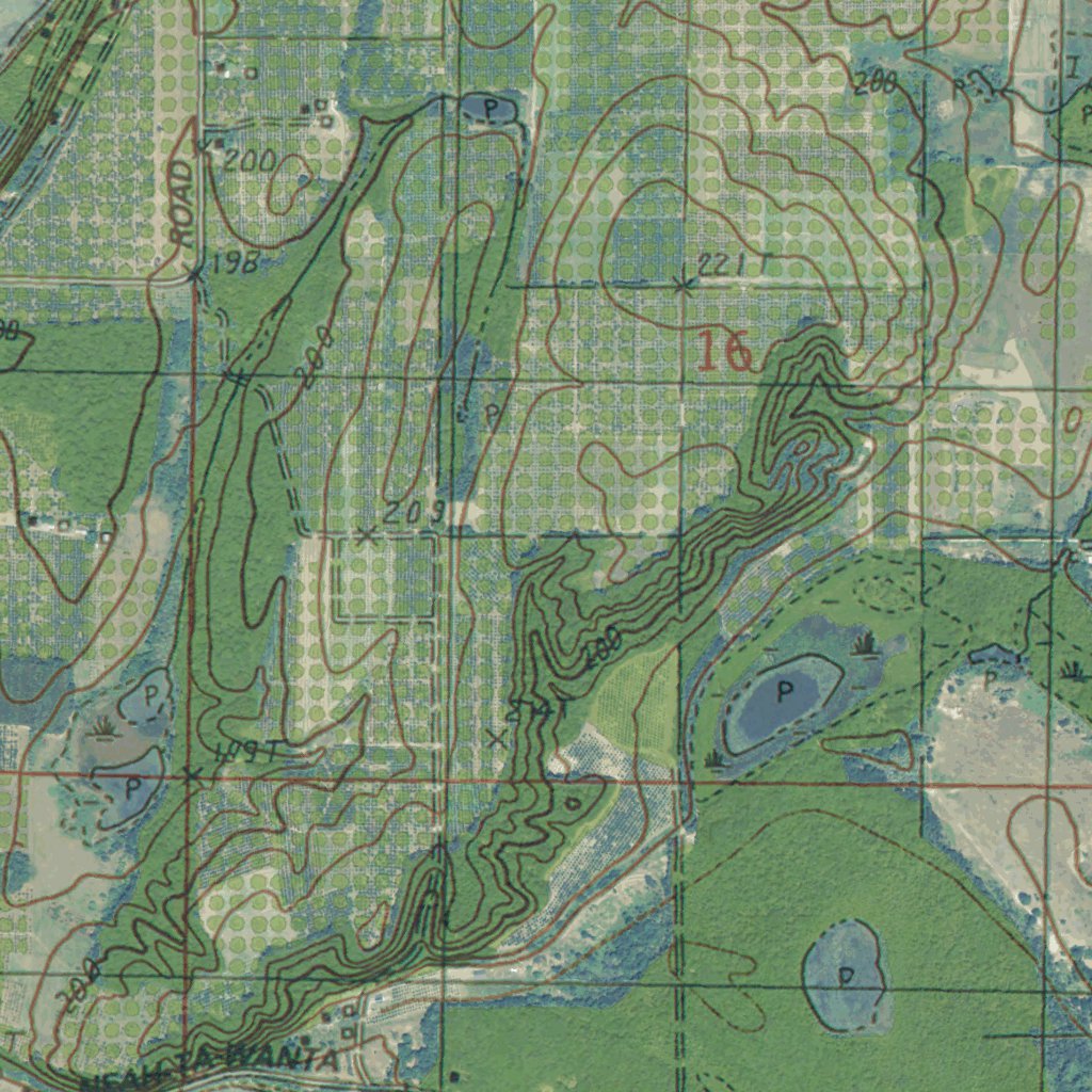 MI-Mapleton: GeoChange 1977-2012 Map by Western Michigan University ...