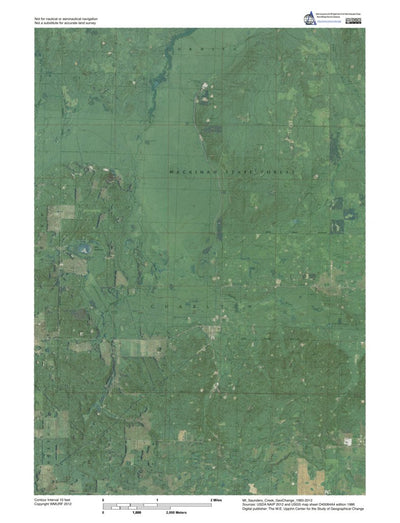 MI-Saunders Creek: GeoChange 1983-2012 Preview 1