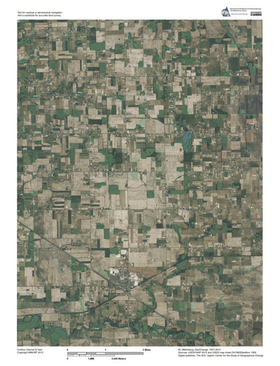 IN-Millersburg: GeoChange 1957-2012 Preview 1