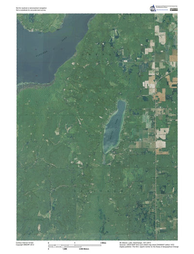 MI-Beaver Lake: GeoChange 1971-2012 Preview 1