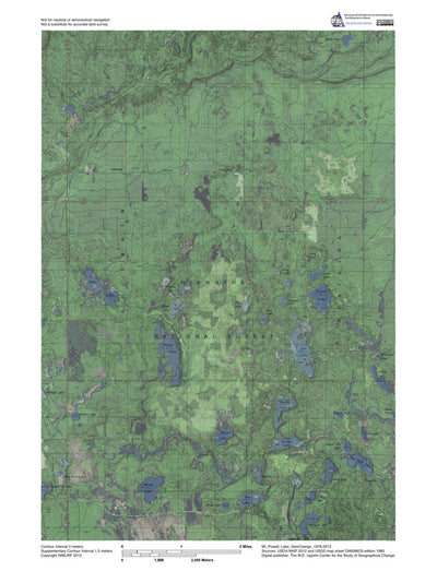 MI-Powell Lake: GeoChange 1978-2012 Preview 1