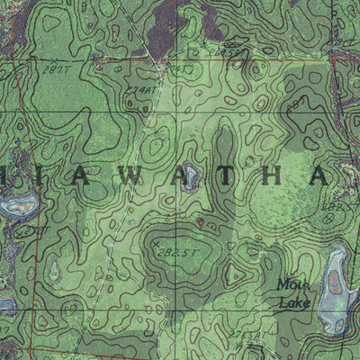 MI-Powell Lake: GeoChange 1978-2012 Preview 2