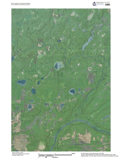 WI-MN-Danbury West: GeoChange 1979-2009 Preview 1