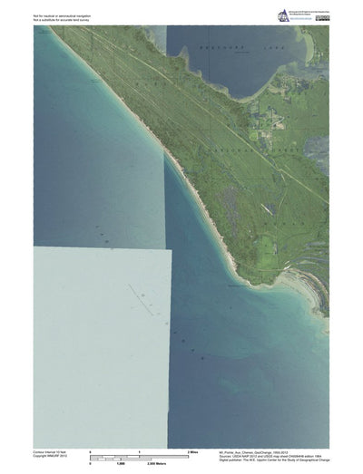 MI-Pointe Aux Chenes: GeoChange 1955-2012 Preview 1