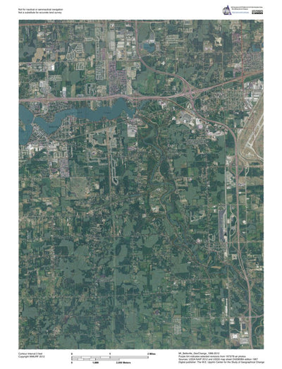 MI-Belleville: GeoChange 1966-2012 Preview 1