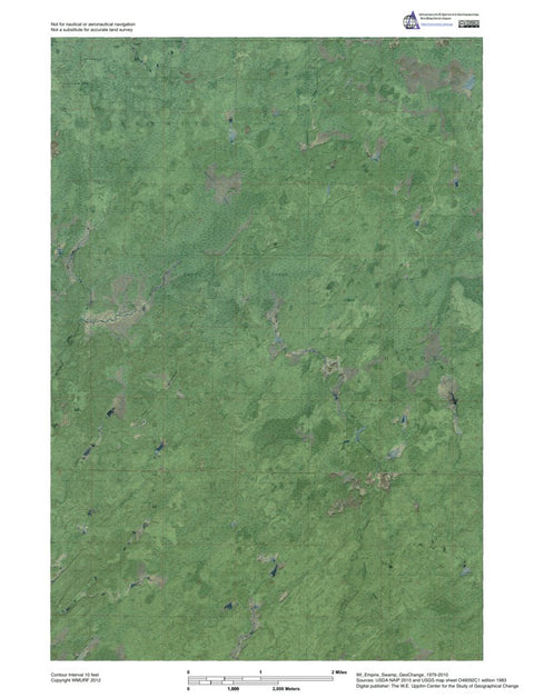 WI-Empire Swamp: GeoChange 1979-2010 Preview 1