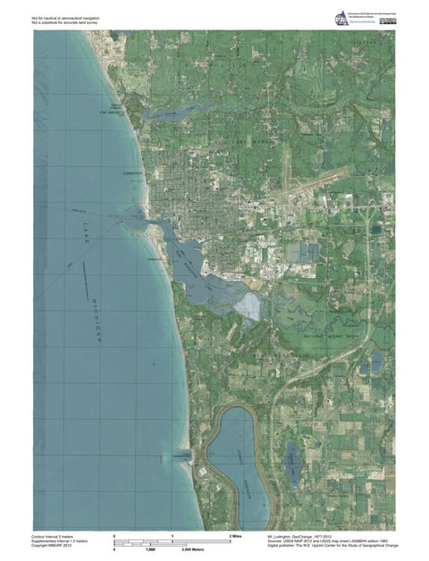 MI-Ludington: GeoChange 1977-2012 Preview 1