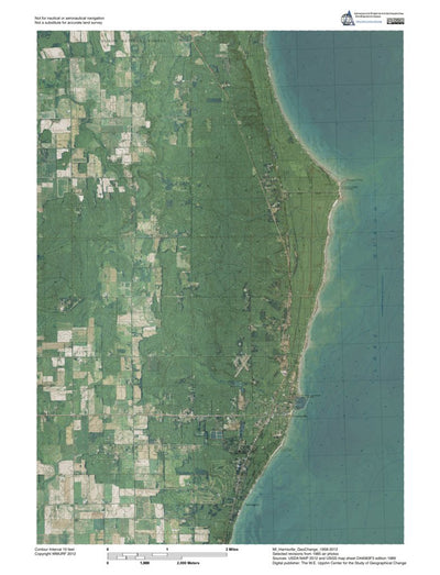 MI-Harrisville: GeoChange 1958-2012 Preview 1
