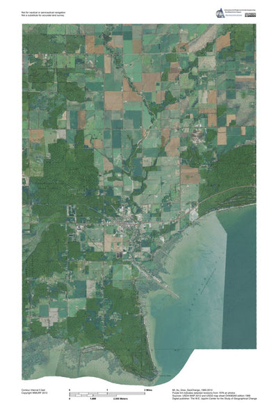 MI-Au Gres: GeoChange 1965-2012 Preview 1