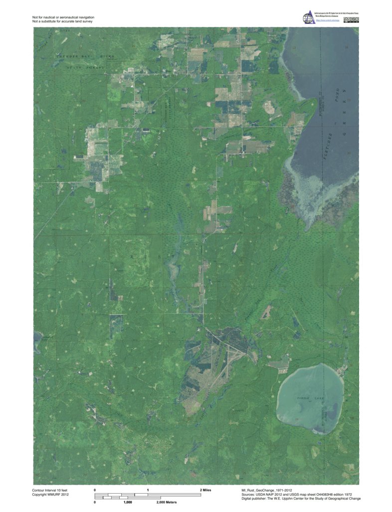 MI-Rust: GeoChange 1971-2012 Map by Western Michigan University ...