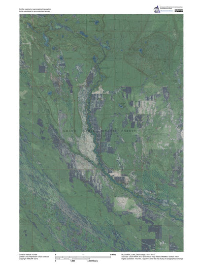 MI-Sunken Lake: GeoChange 1971-2012 Preview 1