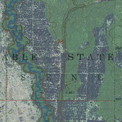 MI-Sunken Lake: GeoChange 1971-2012 Preview 2