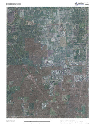 MI-Birmingham: GeoChange 1967-2012 Preview 1