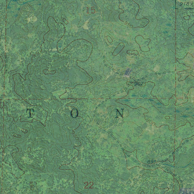 MI-McCollum Lake: GeoChange 1971-2012 Preview 2