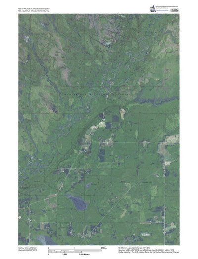 MI-Merwin Lake: GeoChange 1971-2012 Preview 1