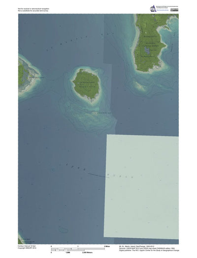 MI-St. Martin Island: GeoChange 1955-2012 Preview 1