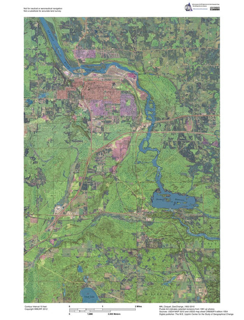 MN-Cloquet: GeoChange 1952-2010 Preview 1