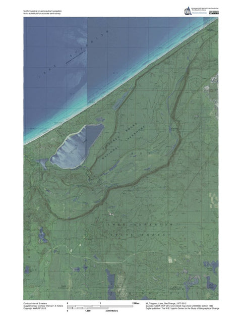 MI-Trappers Lake: GeoChange 1977-2012 Preview 1