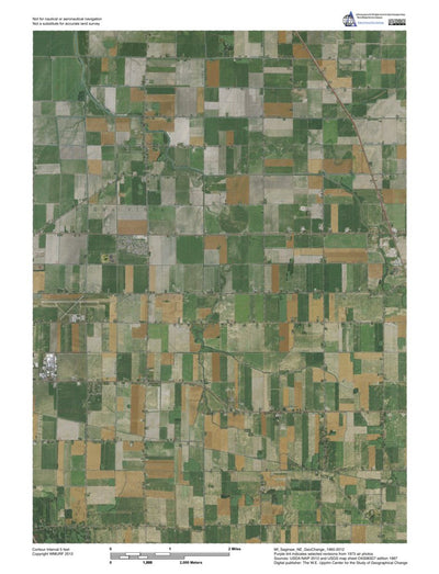 MI-Saginaw NE: GeoChange 1965-2012 Preview 1
