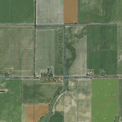 MI-Saginaw NE: GeoChange 1965-2012 Preview 2