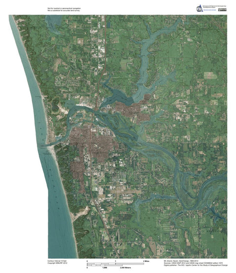 MI-Grand Haven: GeoChange 1969-2012 Preview 1