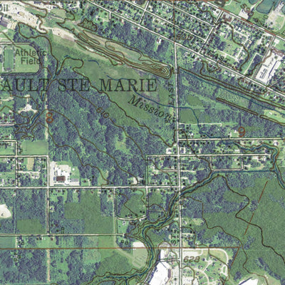 MI-ON-Sault Ste Marie South: GeoChange 1950-2012 Preview 3