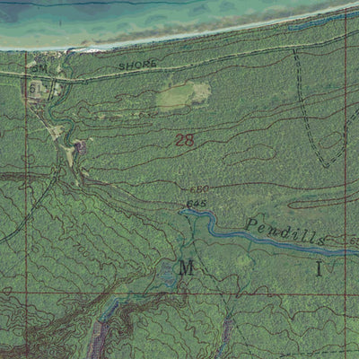 MI-Pendills Lake: GeoChange 1950-2012 Preview 2