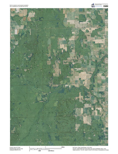 MI-Evans Creek: GeoChange 1971-2012 Preview 1