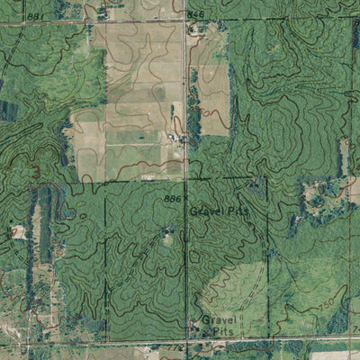 MI-Evans Creek: GeoChange 1971-2012 Preview 2