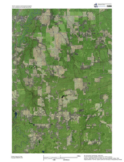 WI-Sunnyside: GeoChange 1952-2010 Preview 1