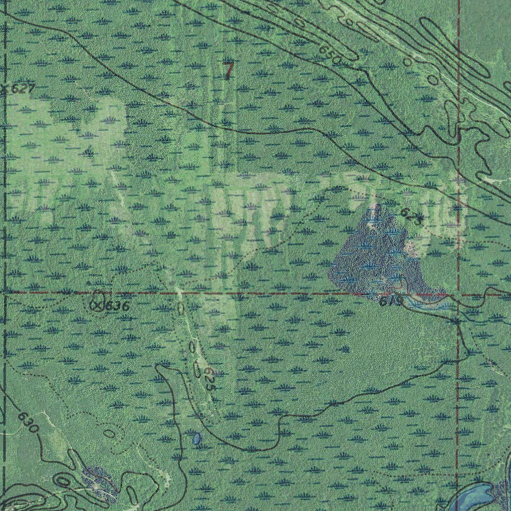 MI-Smith Lake: GeoChange 1971-2012 Map by Western Michigan University ...